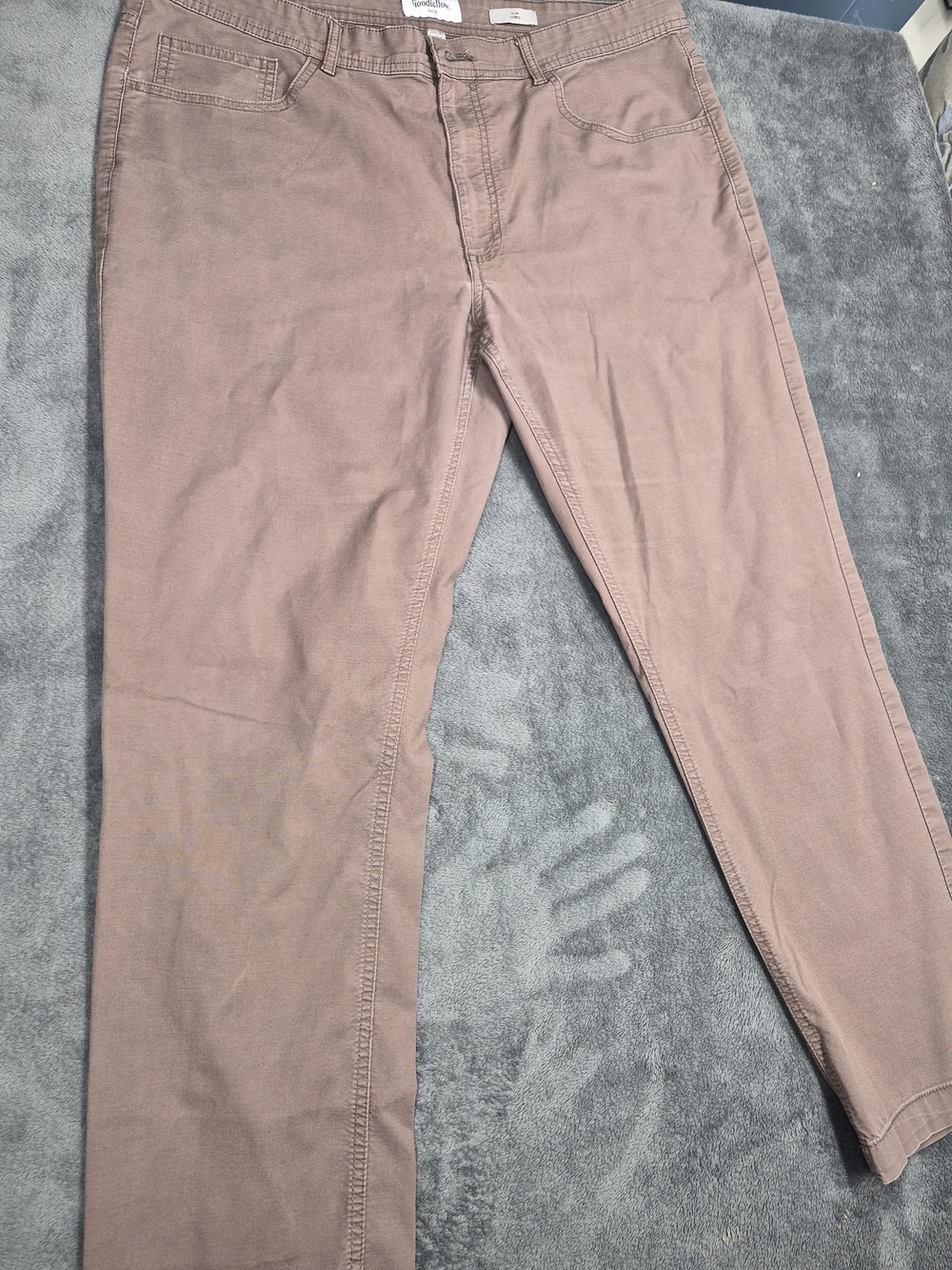 Goodfellow & Co Slim Fit Chino Men's Pant 38x30 Taupe Pockets.